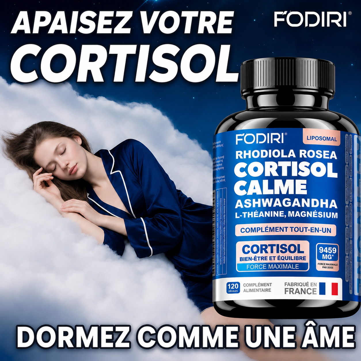 Ashwagandha	KSM-66,	Rhodiola	&	L-Théanine	—	Fodiri