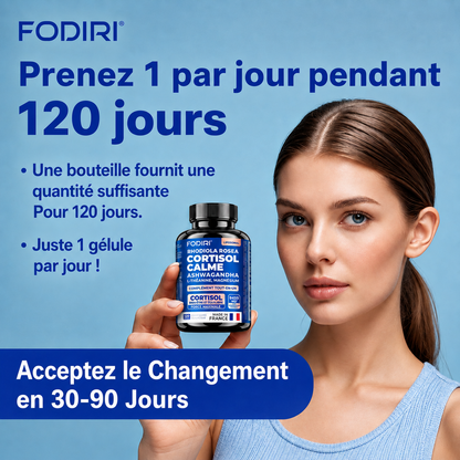 Ashwagandha	KSM-66,	Rhodiola	&	L-Théanine	—	Fodiri