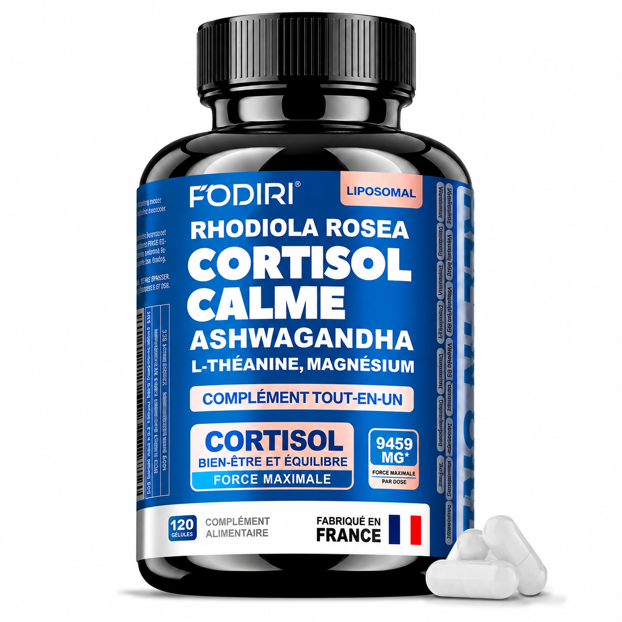 Ashwagandha	KSM-66,	Rhodiola	&	L-Théanine	—	Fodiri