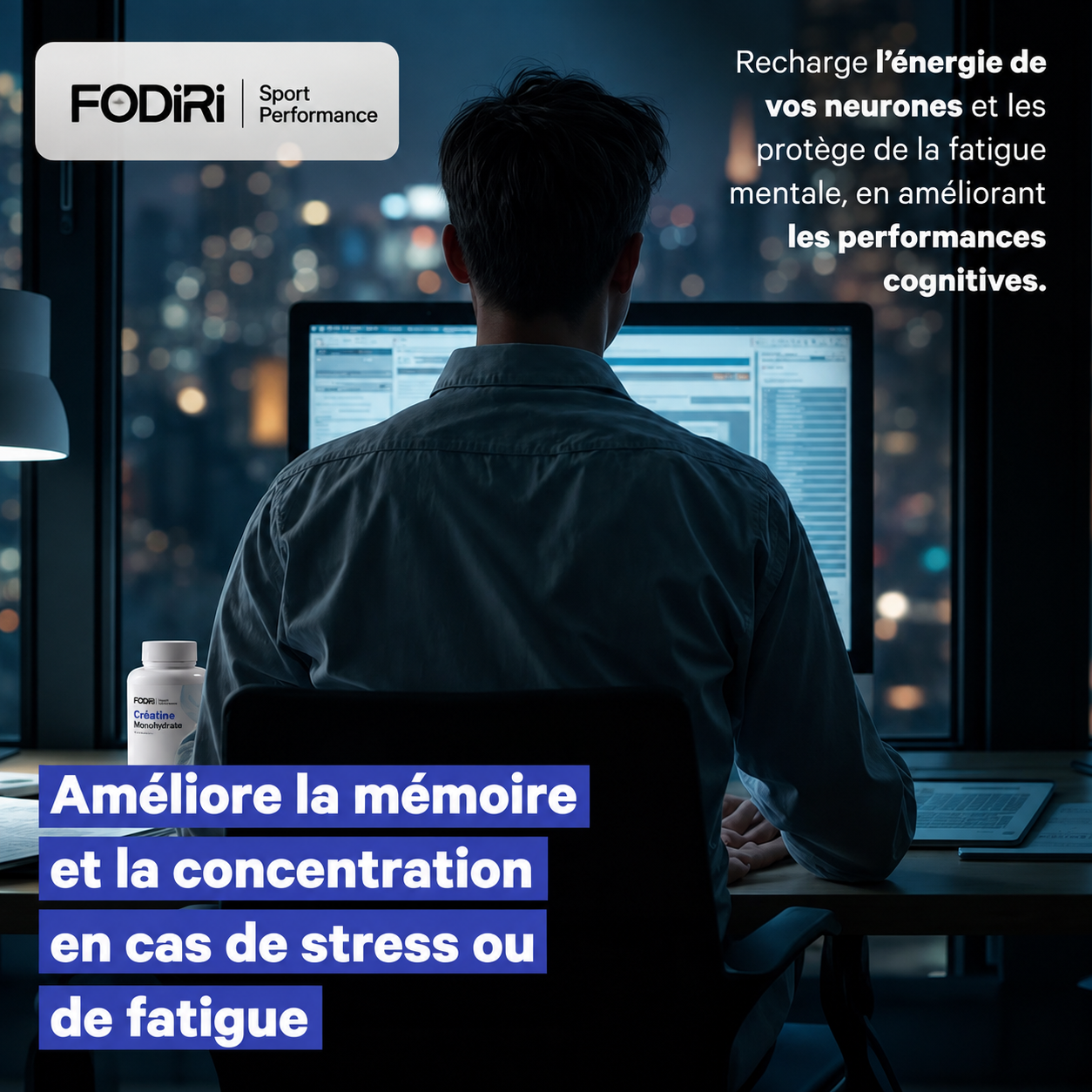 Créatine	Monohydrate	en comprimés — Fodiri