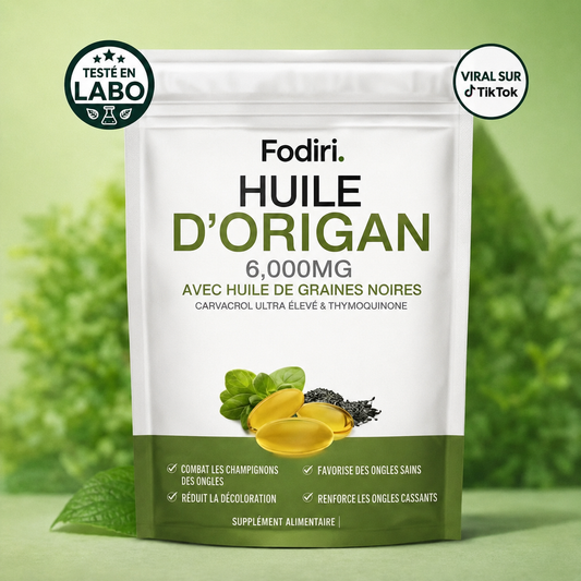 Fodiri Huile d’origan et de nigelle.