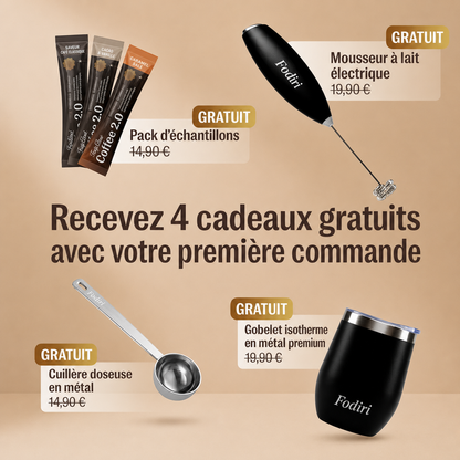 Fodiri™ Coffee 2.0 | Café Fonctionnel avec Adaptogènes (new design)