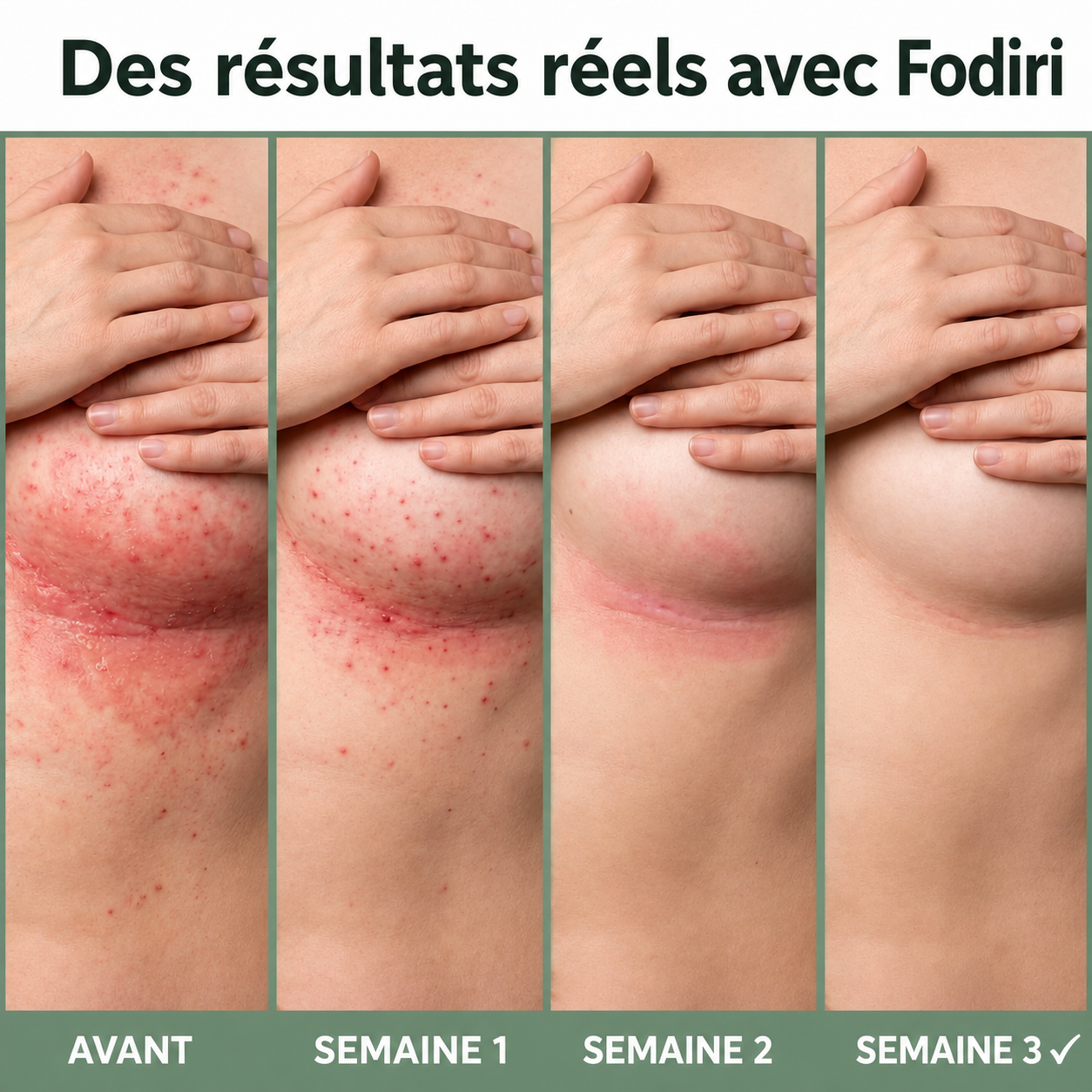 Fodiri™ Crème de Soulagement de l’Intertrigo