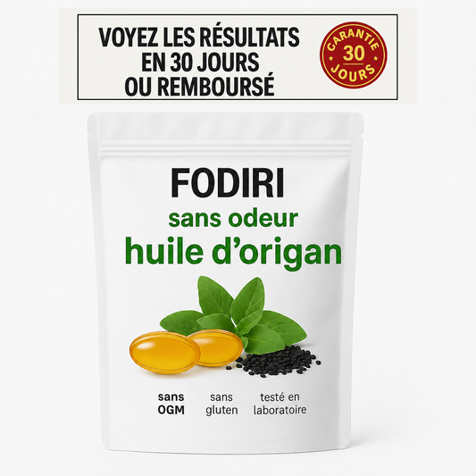 Huile d'origan à l'huile de nigelle